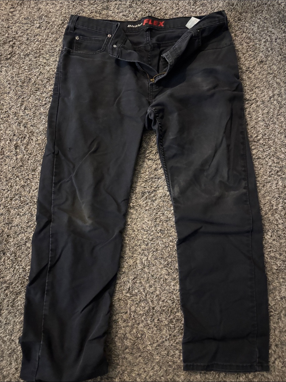 Dickies Black Straight-Leg Women's Jeans